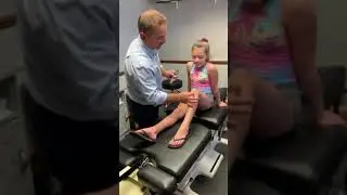 Macomb Chiropractic Graston technique on a young athlete