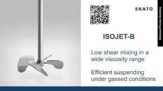 EKATO ISOJET-B - Impeller for shear sensitive mixing