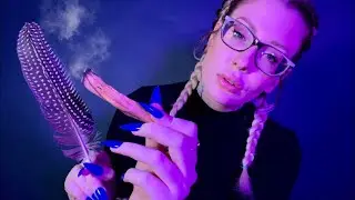 ASMR Feather Blessing YOU + Healing Energy Clearing 🤍🖤