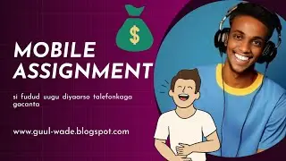 Si FUDUD KU DIYAARSO ASSIGNMENT-YADADA JAAMACADA