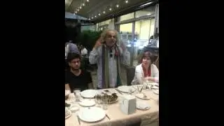 Muzaffer Akyol Izmir'de