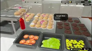 Fast Food Simulator game-play (No commentary)
