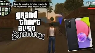 Probando GTA San Andreas Android en un Samsung A03s (TESTING)