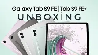 Samsung Galaxy Tab S9 Fe 6Gb 128Gb Tablet Unboxing