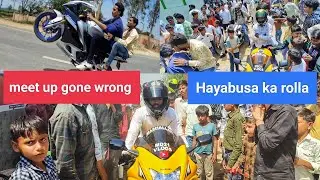 Hayabusa sambhal meetup crazy public reaction 🙂🙂 #md21vlogs #rider #biker || VLOG 67 ||