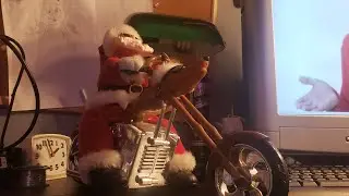 (Unknown) - Motorcyclist Santa