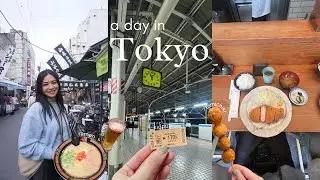 japan diaries 🇯🇵🍡 | exploring TOKYO with my husband (20K STEPS on our FIRST DAY)