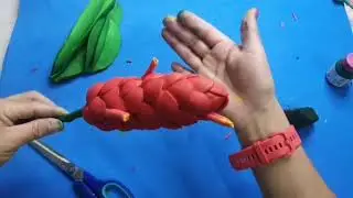 BROMÉLIA E FOLHA CANA DE MACACO
