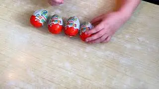 Распаковка Киндер-сюрприз