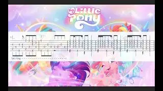 MLP G6 Forever Friendship - Guitar Fingerstyle TAB