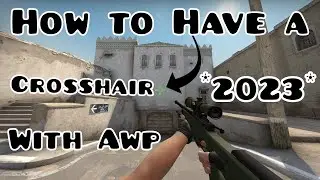 How to Have a Crosshair With the Awp (New Steam UI Exploit) *2023*