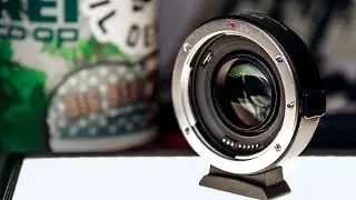 Brand New Canon M50 4K Crop FIX! (Viltrox EF-EOS M2 Speed Booster!)