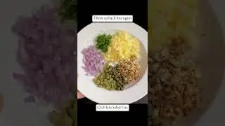 Cách làm Salad Cua siêu ngon như nhà hàng 