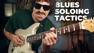 7 Blues Guitar SOLOING TACTICS in 7 MINUTES!!