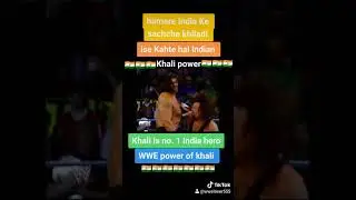 🔥Khali power🔥🇮🇳 India's asli sher🇮🇳