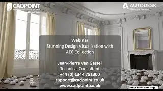 Webinar: How to create Stunning Design Visualisation with the AEC Collection