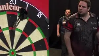 ADRIAN LEWIS & JOSE ANTONIO JUSTICIA PERALES SEPARATED BY STEWARDS AT UK OPEN QUALIFIERS