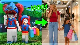 BUYING MY BABYSISTER EVERYTHING SHE WANTS *IRL VLOG* 