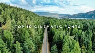 10 Cinematic Fonts for Videos Professional (FREE)