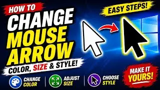 How to Change Mouse Cursor Color, Size & Style in Windows 