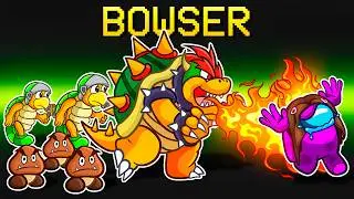Je me transforme en BOWSER dans une partie d'AMONG US !