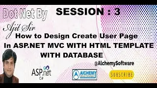How to Create User Register Page in MVC | Create Dashboard | How to use Session Login Logout