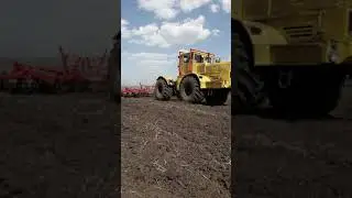 Кировец с культиватором 
