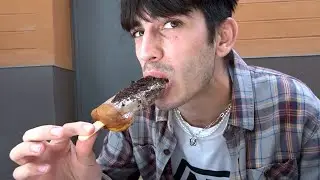 probando las P0LLOFRES por primera vez en la vida