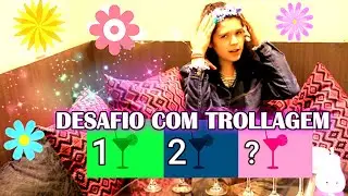 NÃO ESCOLHA A BEBIDA ERRADA DESAFIO COM TROLLAGEM | Aventuras de SABRINA