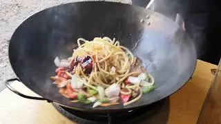 Обжигаем Wok  | Жареная лапша