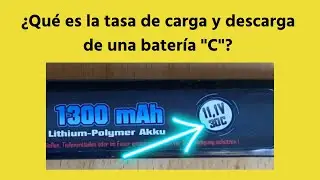 Que significa la letra C  en una batería pila acumulador