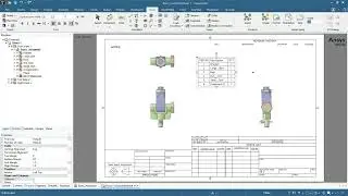 How to add Bill of Materials in Ansys SpaceClaim?