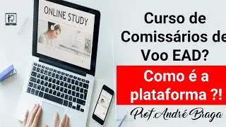 Como é o ambiente onde ocorrem as aulas do Curso de Comissários EAD? É um app? Tem site?