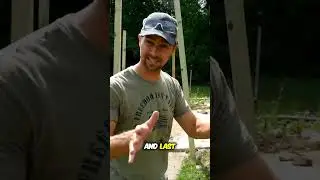 Building a Sturdy Shed: Setting and Squaring Posts with 21AA Backfill