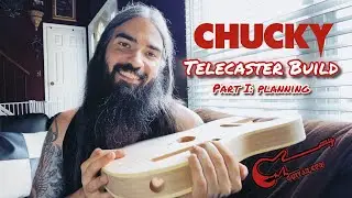 CHUCKY Telecaster Build | Part I: Planning #chucky #guitar #telecaster