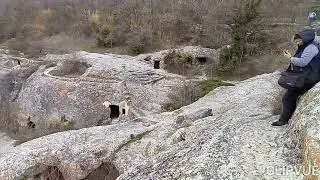 Эски-Кермен, пещерный город.