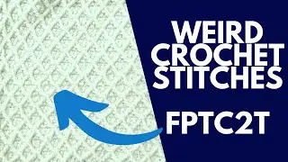 Front Post Treble Crochet Two Together