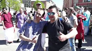 Харинама 13.05.2018 Санкт Петербург. St. Petersburg Harinama