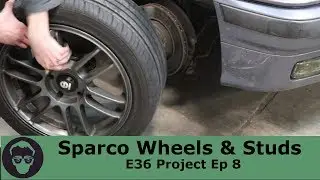 Sparco Wheels and stud conversion [E36 Project Ep 8]