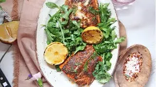Blackened Roasted Salmon