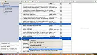 Zotero 12 . Crear bibliografía a partir de artículos seleccionados