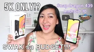 SAMSUNG A01 - UNBOXING & REVIEW(ML,CAMERA,SPECS)