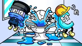 We Are the Dumbest Plumbers Ever in Flow Legends: Pipe Games!