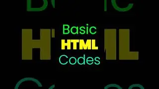 Basics of HTML (HTML Series)