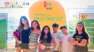 Sofia Vallin escola fm cobertura do Big beat festival | Vivo Rio | Social Vídeo