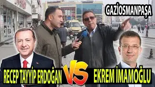 Gaziosmanpaşa's Surprising Giant Election Poll: Recep Tayyip Erdoğan or Ekrem İmamoğlu?