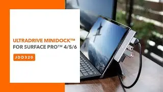 j5create ULTRADRIVEMINIDOCK™ for Surface Pro™ 4/5/6 | Model: JDD320