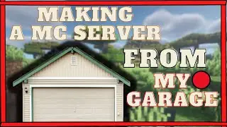Minecraft Zombie Apocalypse Server Creation FROM Garage LIVE🔴