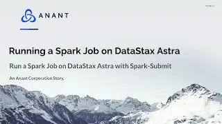 Run an Apache Spark Job on DataStax Astra