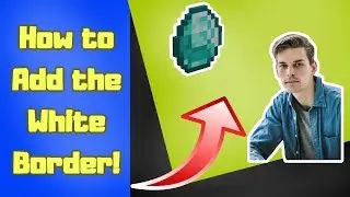 ✔ Youtube Thumbnails | How to Add the White Border to Images!